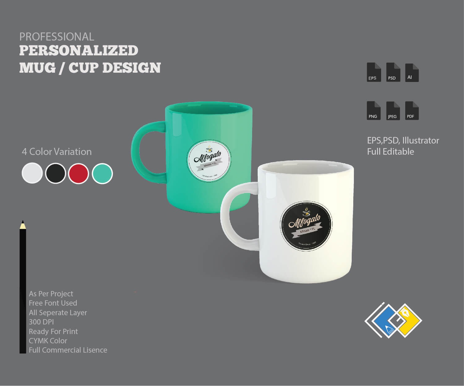 Personalized Cup & Mug Design