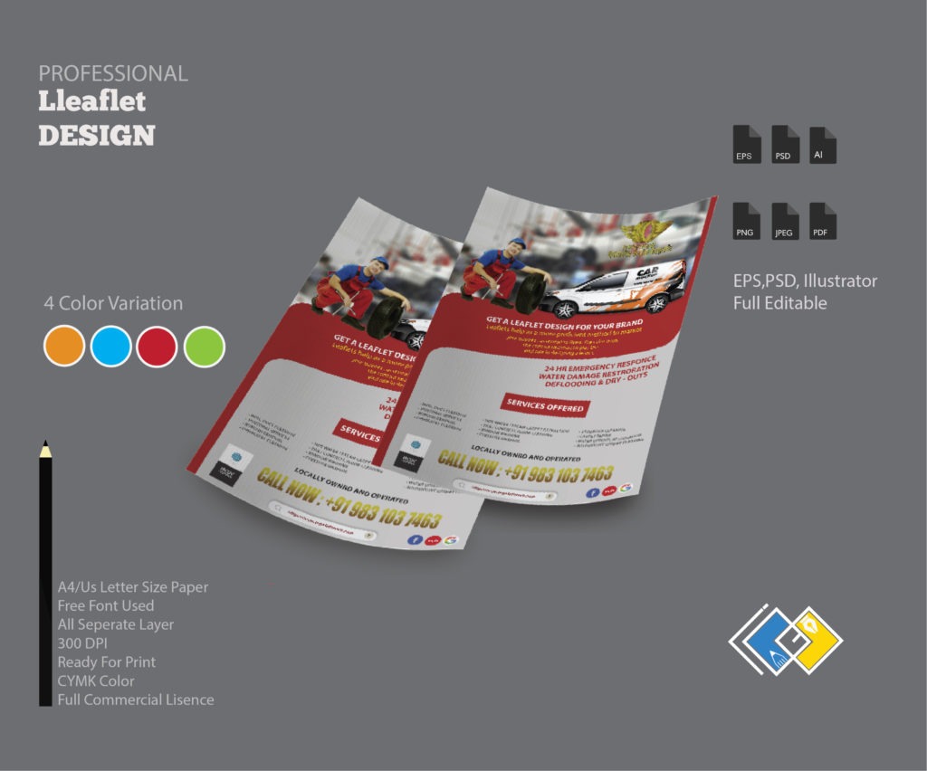 Leaflet Design Service